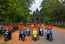 Cambodia Vespa Adventures